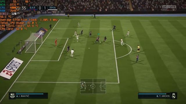 FIFA 18 on Lenovo Legion 5 Ryzen 5 4600H GTX 1650 смотреть онлайн
