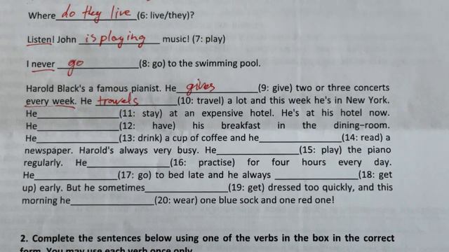 2.1. Present Simple vs Present Continuous! Exercises! #ент #ұбт #ағылшынтілі #english 🎓 смотреть онлайн