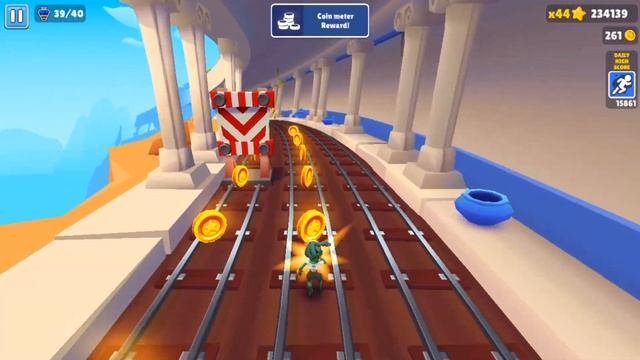 Subway Surfers #81 Moira Greece Surfer на сёрфдоске Ssskater в Греции! На весь экран смотреть онлайн