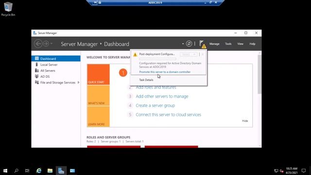 Migration of Active Directory DC 2008 to 2019 (FRS to DFSR & Move FSMO Roles & Demote old DC) смотреть онлайн