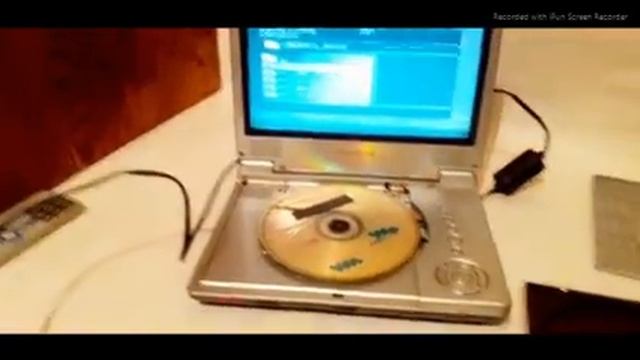 переделал портативный двд плеер. смотреть онлайн