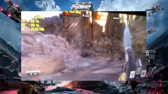 Star Wars Battlefront BETA Athlon ii 2x 245 Gt 740 смотреть онлайн
