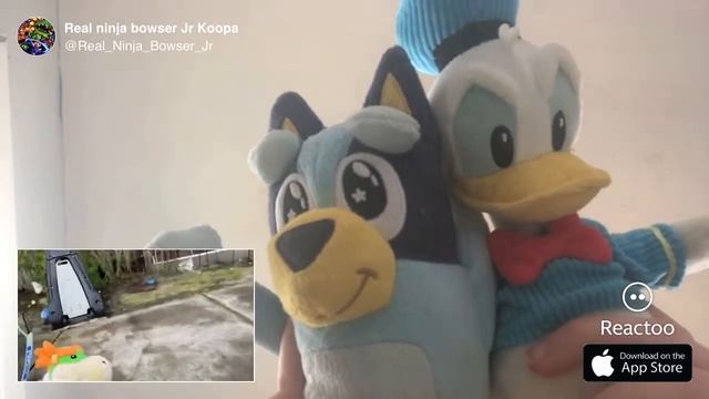 Bluey and Donald react to bowser junior day out смотреть онлайн