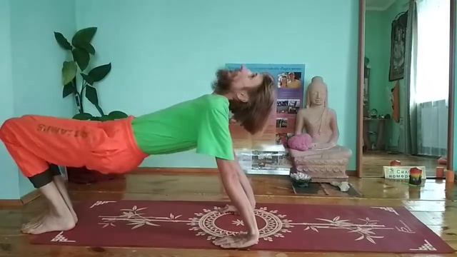 Простое и эффективное упражнение для позвоночника | похудение | укрепление сердца | благодат смотреть онлайн