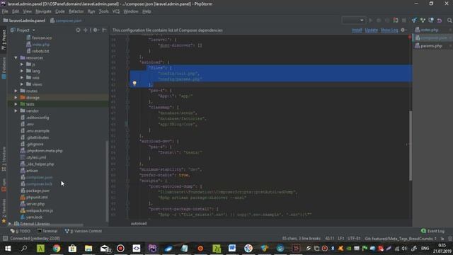 4.Laravel 5.8.* - Урок 4. Паттерн Singleton. Паттерн Контейнер свойств. Создаем файлы настроек смотреть онлайн