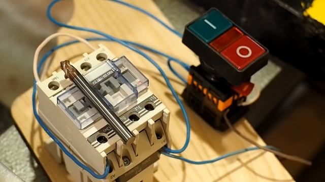 Подключение электромагнитного контактора смотреть онлайн
