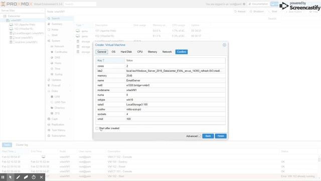Install VM on Proxmox Virtual Environment смотреть онлайн