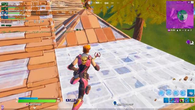 Fortnite Ch 2 Season 5 GTX 1660 Super low setting FPS TEST Intel i5 9400f смотреть онлайн