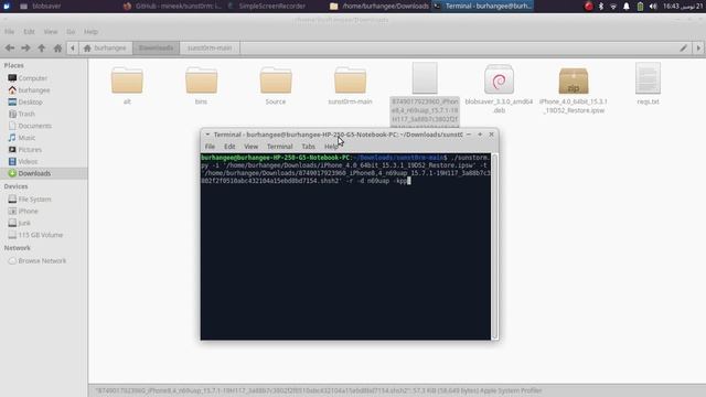 Sunst0rm Linux: Downgrade unsigned iOS without blobs | Sunst0rm iOS downgrade tool | Full Guide|202 смотреть онлайн