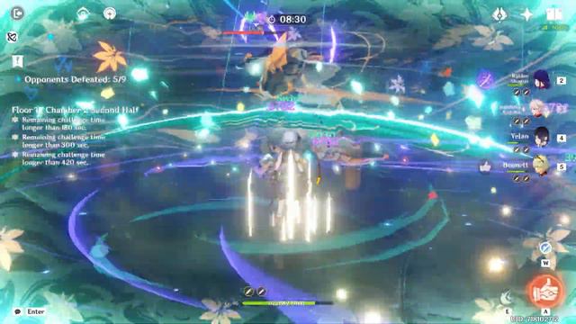 New 4.3 Spiral Abyss│Alhaitham Spread & Raiden Hypercarry | Floor 12 - 9 Stars | Genshin Impact смотреть онлайн