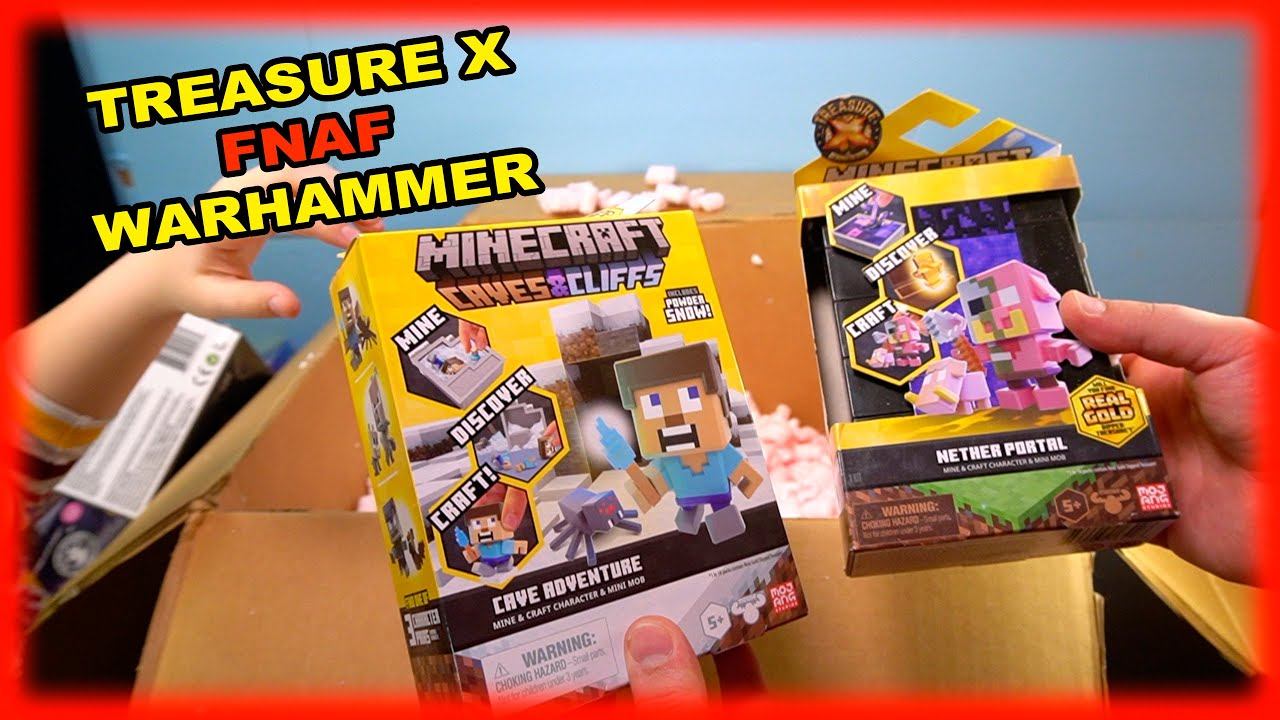Treasure X - FNAF - Warhammer и другие ТОП приколюхи Распаковка посылки смотреть онлайн