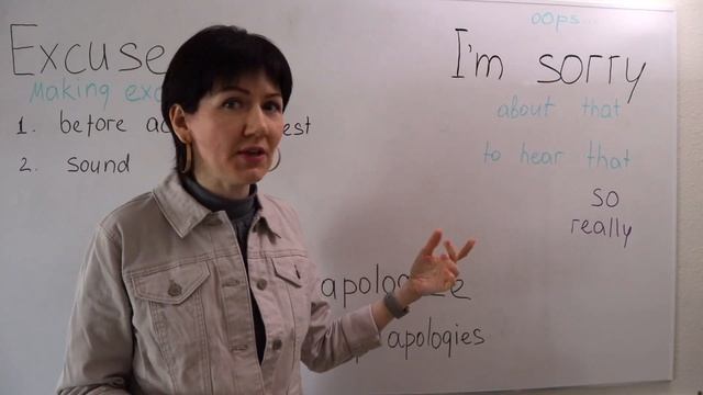 EXCUSE ME или I'M SORRY. Как лучше сказать в каких ситуациях смотреть онлайн