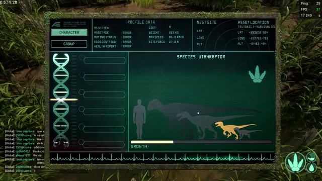 The Isle.  Evrima. Путь ютараптора. Utahraptor.