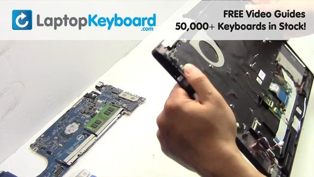Dell Keyboard Replacement Latitude 14 5000 7000 Series 7480 Installation Guide. Repair Install Fix смотреть онлайн