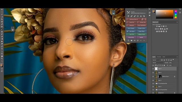 Speed Portrait Retouch and Color Grade - ( Photoshop Tutorial ) смотреть онлайн