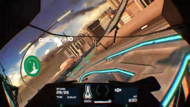 Wipeout VR Free for Ps plus смотреть онлайн