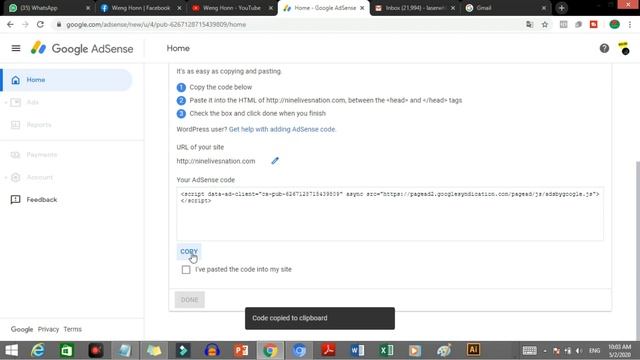 CARA DAFTAR GOOGLE ADSENSE UNTUK IKLAN GOOGLE KE WORDPRESS DAN YOUTUBE ANDA смотреть онлайн