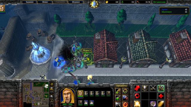 Очищение Стратхольма | Глава 6 | Кампания Альянса | Прохождение Warcraft 3 Reign of Chaos смотреть онлайн