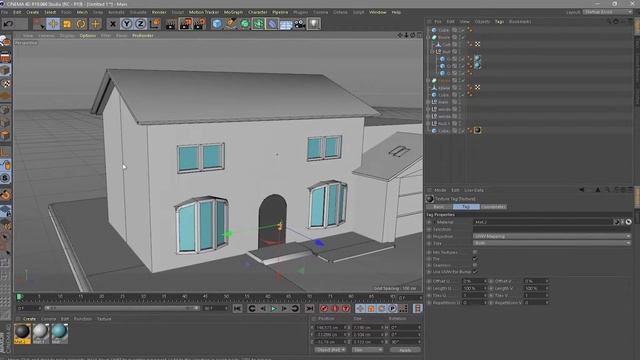 ДОМ СИМСОНОВ В CINEMA 4D | LOW POLY ART смотреть онлайн