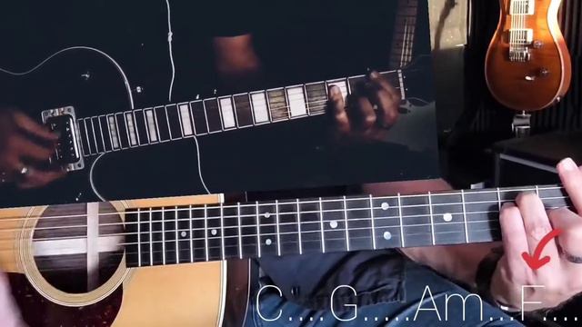 How to play/Always Somewhere/Scorpions/chords/lesson смотреть онлайн