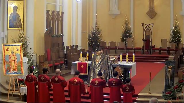 Св. Месса 05.01.2020 в 15:30 смотреть онлайн