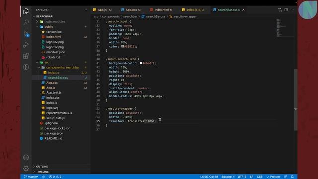 Frontend Machine Coding | Searchbar Component | Learn Fetch API and Debouncing | Newton School смотреть онлайн