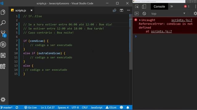 Javascript Tutorial 17 - (If..Else) смотреть онлайн
