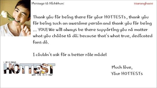 Nichkhun [2PM] - Let it Rain Lyrics смотреть онлайн