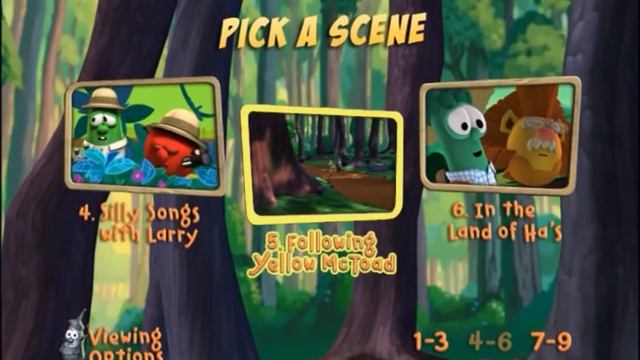 VeggieTales - The Wonderful Wizard Of Ha's Menu Walkthrough