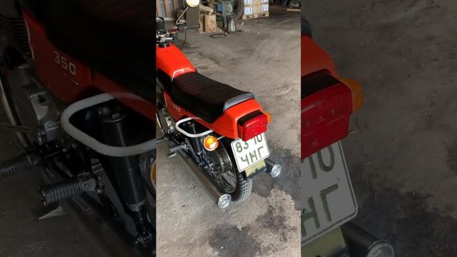 JAWA 350/638 после капитального ремонта и реставрации.Как должна заводиться Ява на прогретом моторе смотреть онлайн