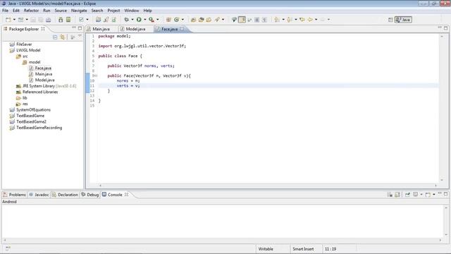 Java LWJGL Importing .obj Models Timelapse смотреть онлайн