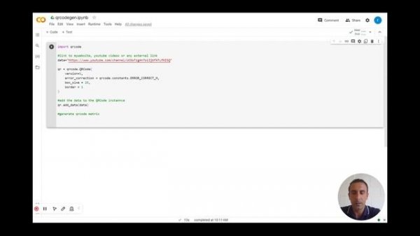 Step-by-Step Python Tutorial: Generating QR Code on Google Colab