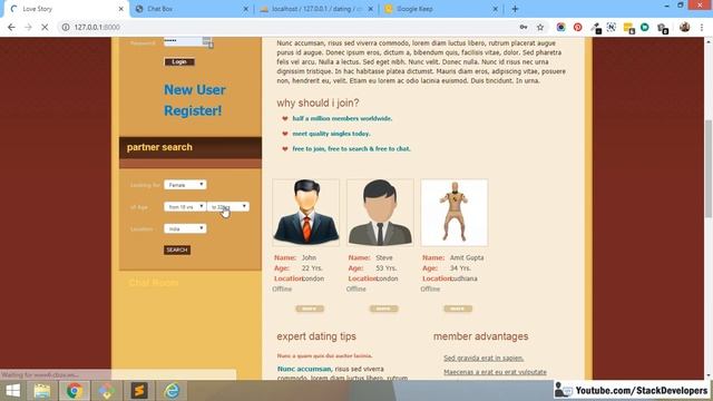 #71 Dating/Social Networking in Laravel 5.8 | Integrate Live Chat Box (VI) смотреть онлайн