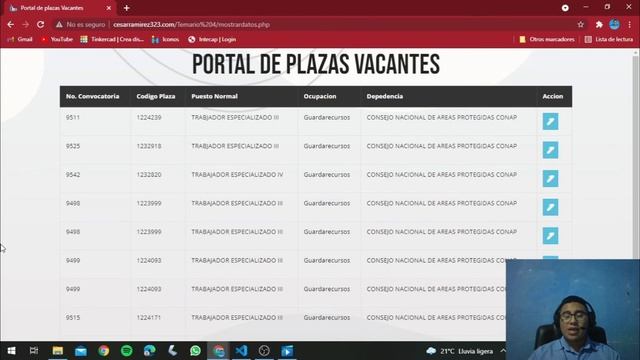Creación de Portal de plazas Vacantes con Php (Con Login, MVC Y Convertidor a PDF) смотреть онлайн
