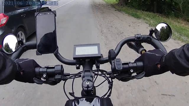 AKASO V50X съёмка с нагрудного крепления