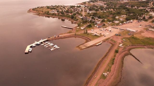 botwood day newfoundland weekend drone over the base and museum incoming смотреть онлайн