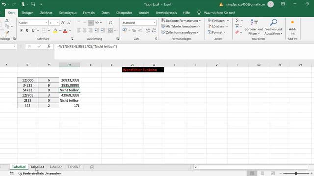 Excel Tricks//Deutsch//Teil 1//WENNFEHLER Funktion//Transponieren//Zellen anpassen//Diagonale Linie смотреть онлайн