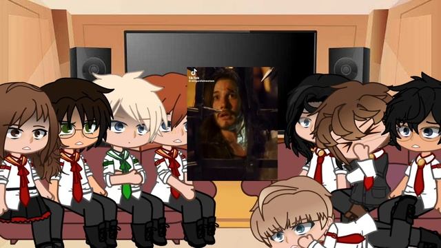 Marauders and Harry Potter react to each other смотреть онлайн