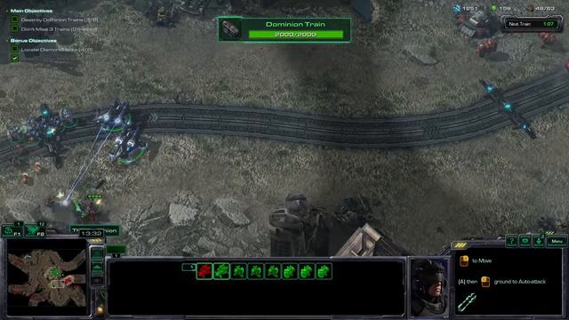 Train raids | Starcraft II | Ep7 смотреть онлайн