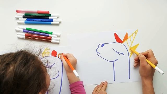 Единорог - нарисовать сможет каждый! Уроки рисования. смотреть онлайн
