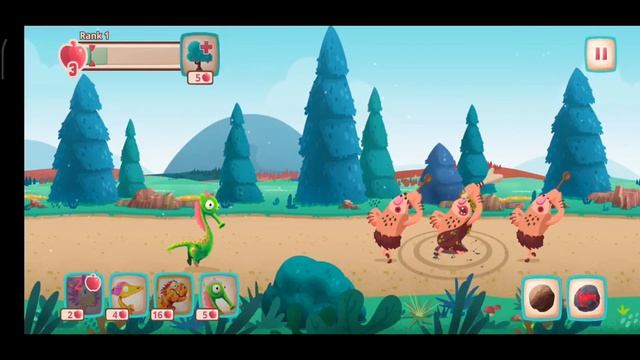 Dino Bash - Dinosaurs v Cavemen Tower Defense Wars Mod 9999999 Walkthrough First Play смотреть онлайн