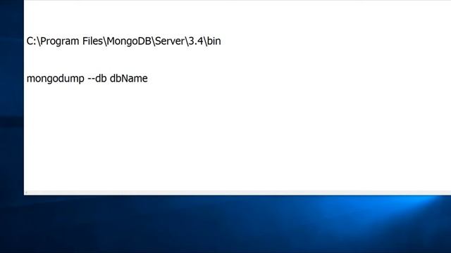 Mongodb Backup and Restore Tutrial смотреть онлайн