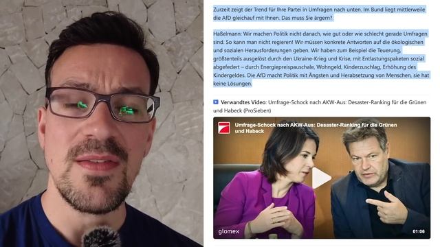 Grüne Politikerin flippt im Interview völlig aus! смотреть онлайн