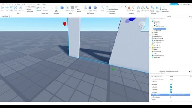 Как сделать отверстие в блоке в Roblox Studio смотреть онлайн