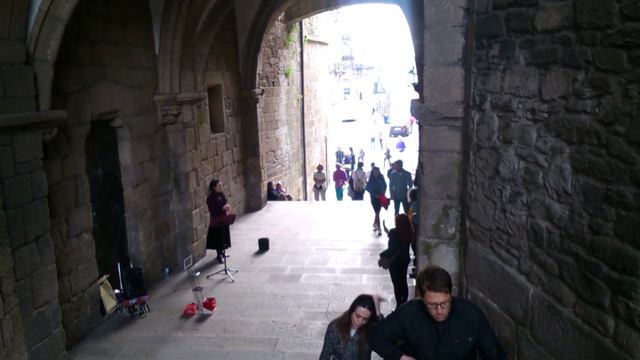 Webhandlers escape IT one minute chill-out. Singer at Santiago Cathedral смотреть онлайн