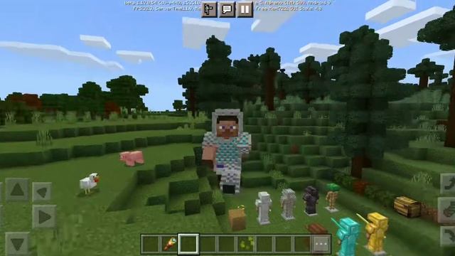 3д блоки, 3д броня, 3д мечи,3д предметы. в Майнкрафт пе смотреть онлайн