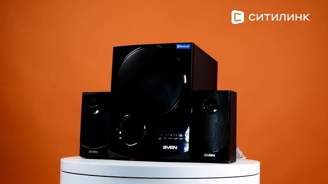 Обзор Колонок Bluetooth Sven MS-2080 | Ситилинк смотреть онлайн