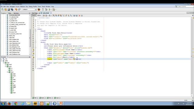 HTML Form Access keys смотреть онлайн