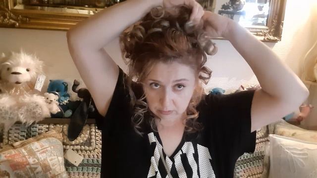 Всем утро доброе. Делаю причёску. смотреть онлайн