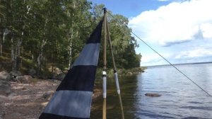 Парус для байдарки.